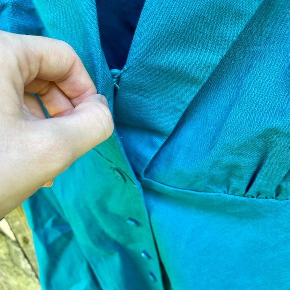 Spenser Jeremy Linen Blend Top Size M - Picture 6 of 6